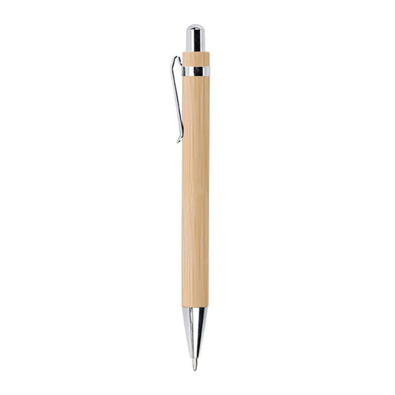 Bambus-pen med blåt blæk - Billede 2