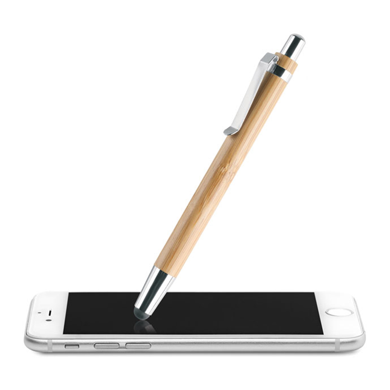 Bambus-pen med touch-tip - Billede 3