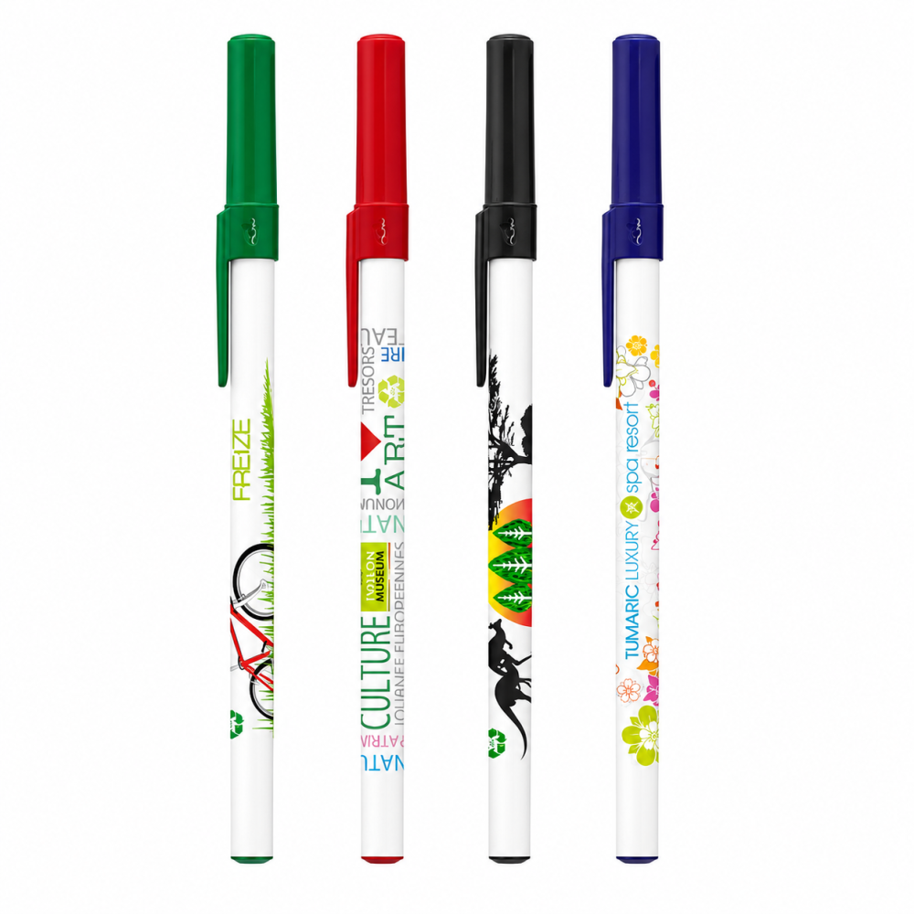 BIC pen Round Stic Ecolutions fuldfarve