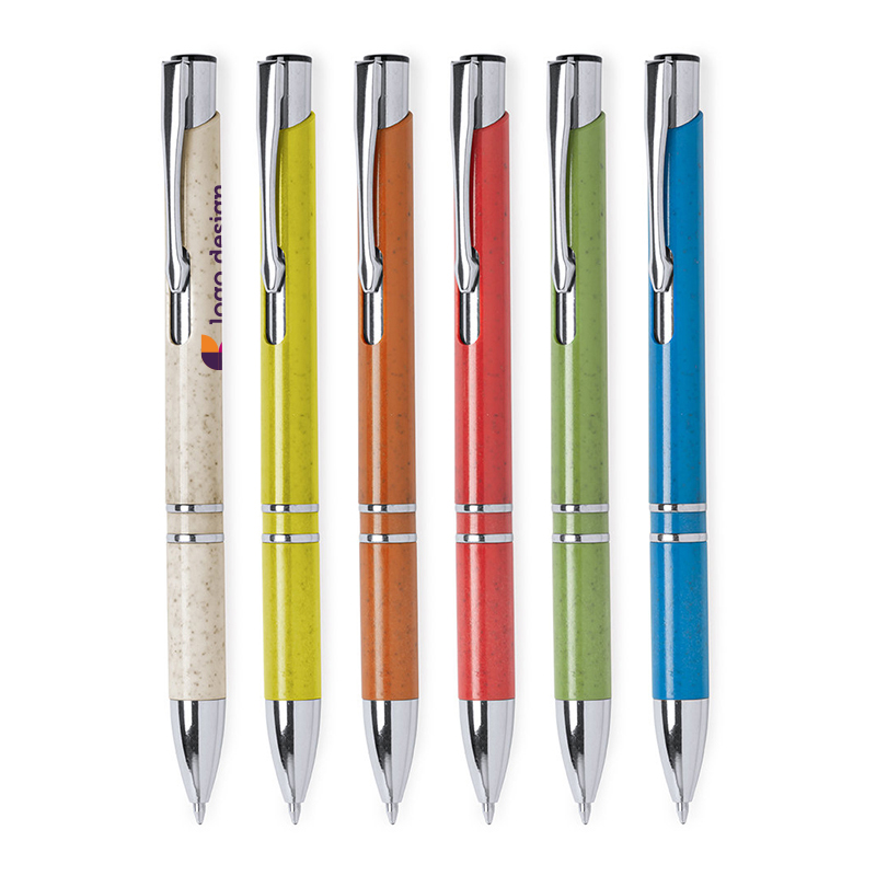 Luksus kuglepen i hvedestrå