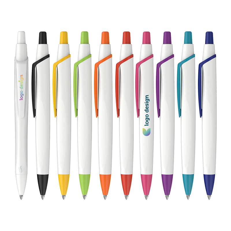 Schneider kuglepen hvid