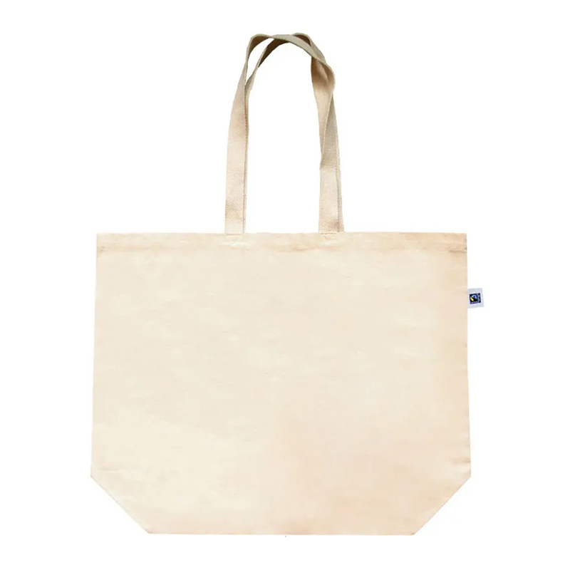 Fairtrade big shopper ecru - Billede 5