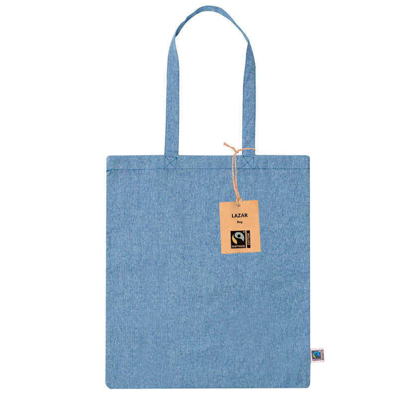 Fairtrade mulepose af genanvendt bomuld - Billede 3