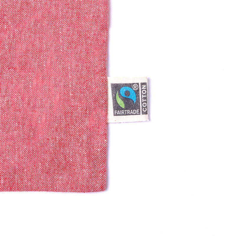 Fairtrade mulepose af genanvendt bomuld - Billede 2