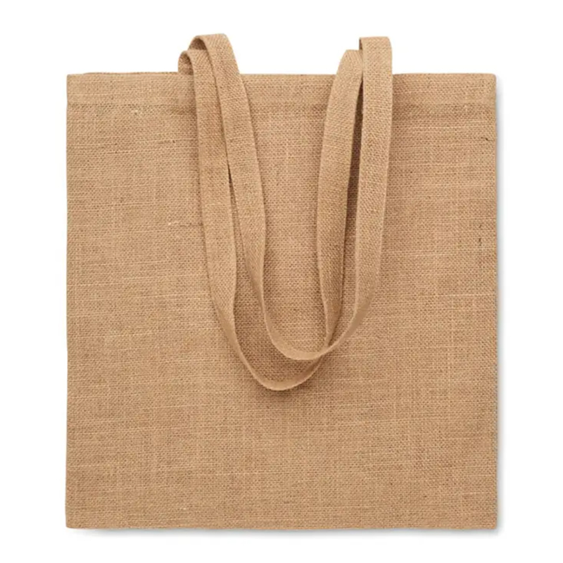 Indkøbstaske i jute - Billede 4