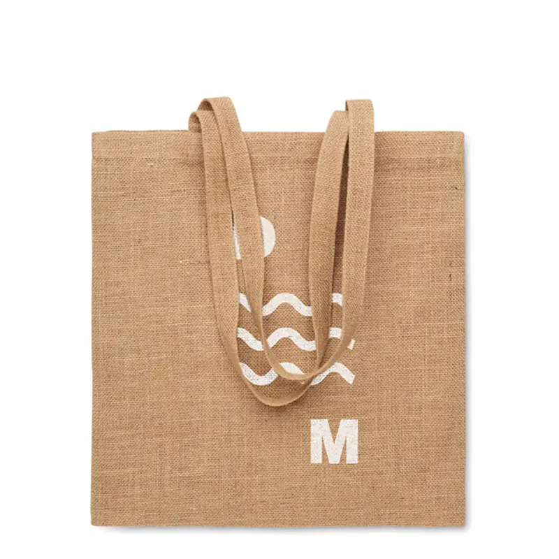 Indkøbstaske i jute