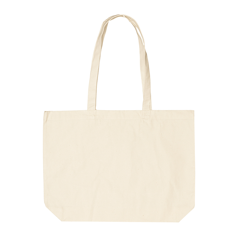 Stor canvas shopper | ecru - Billede 6