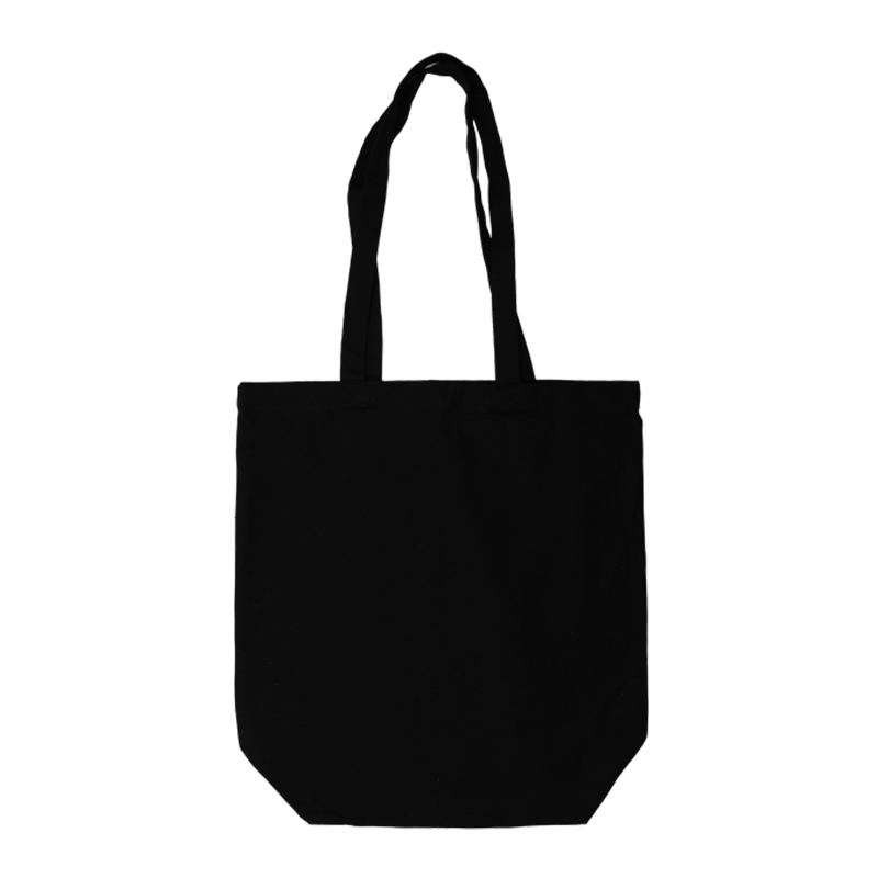 Lille canvas shopper sort - Billede 5
