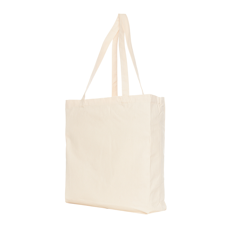 Ecru canvas shopper XL - Billede 3