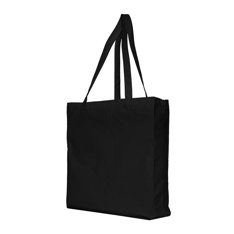 XL canvas shopper | sort - Billede 4