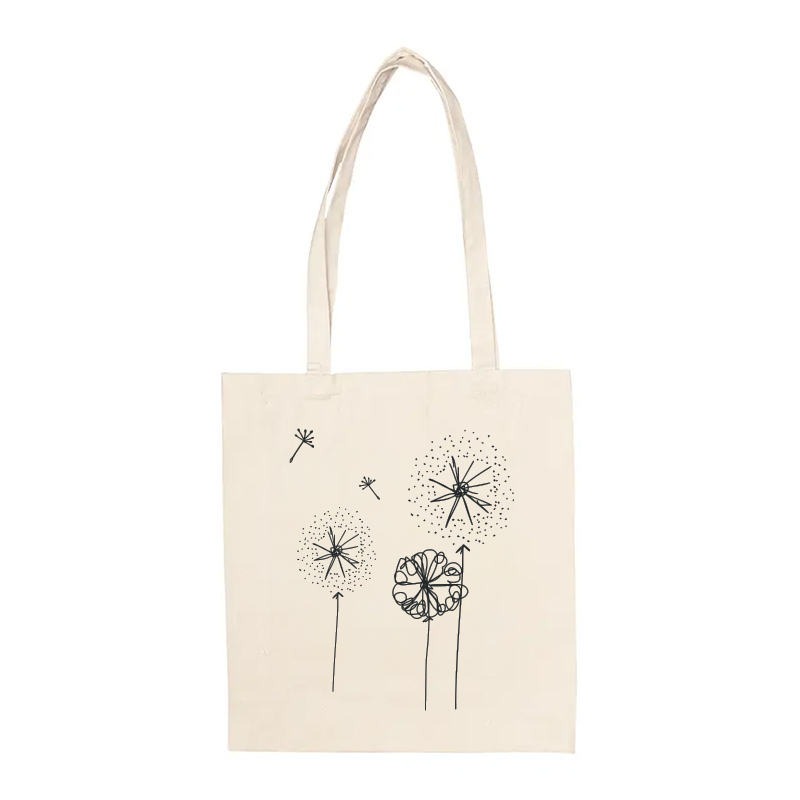 Ecru canvas shopper XL