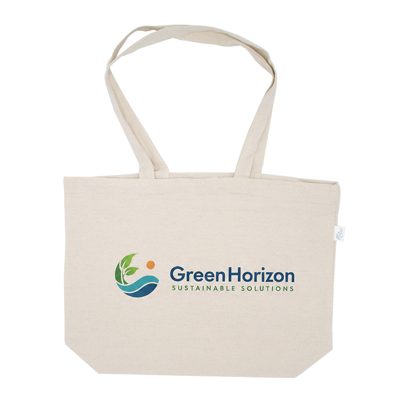 Ecru genanvendt shopper | 250 g/m²