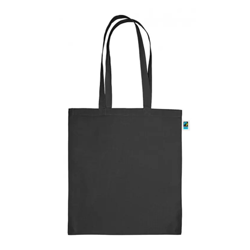 Bærepose fairtrade sort - Billede 2
