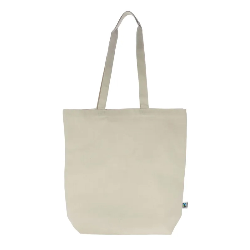 Fairtrade bomuldstaske - Billede 3