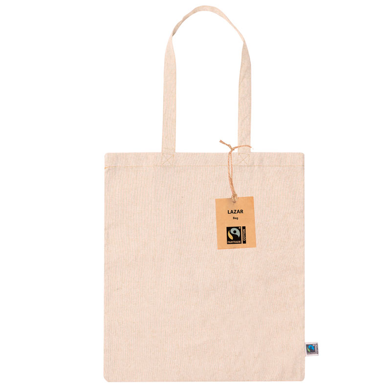 Fairtrade mulepose af genanvendt bomuld - Billede 5