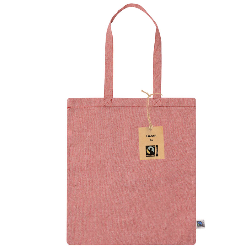 Fairtrade mulepose af genanvendt bomuld - Billede 6