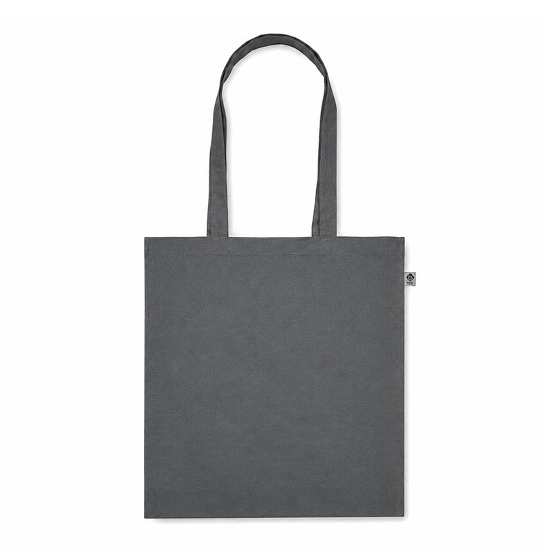Fairtrade taske med sidefold - Billede 9