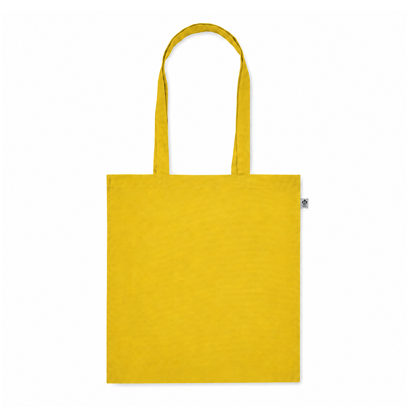 Fairtrade taske med sidefold - Billede 15