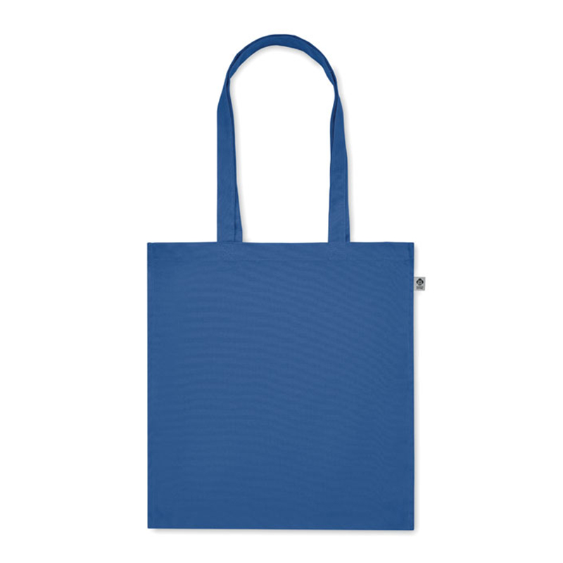Fairtrade taske med sidefold - Billede 6