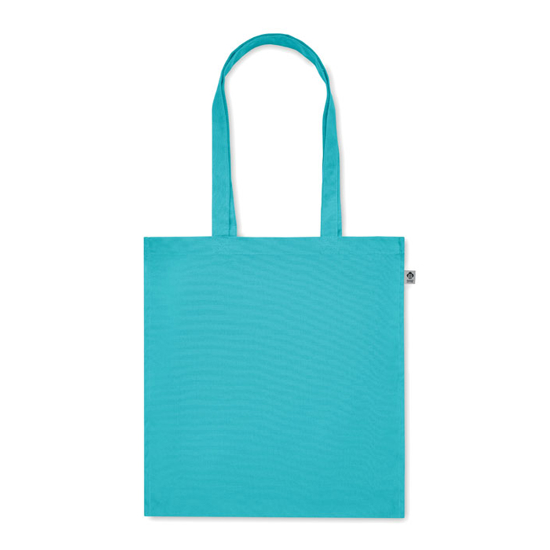 Fairtrade taske med sidefold - Billede 8