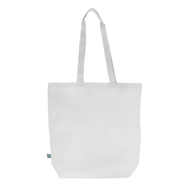 Farvet Fairtrade mulepose - Billede 3