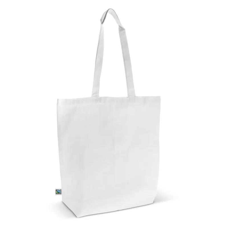 Farvet Fairtrade mulepose - Billede 2