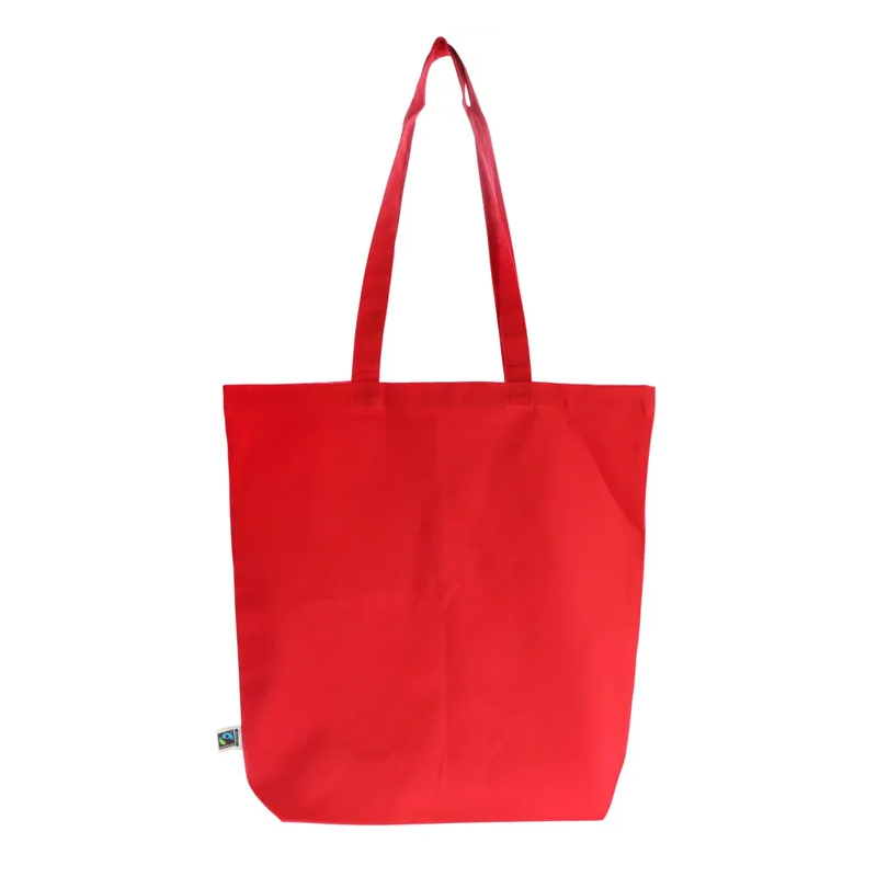 Farvet Fairtrade mulepose - Billede 6