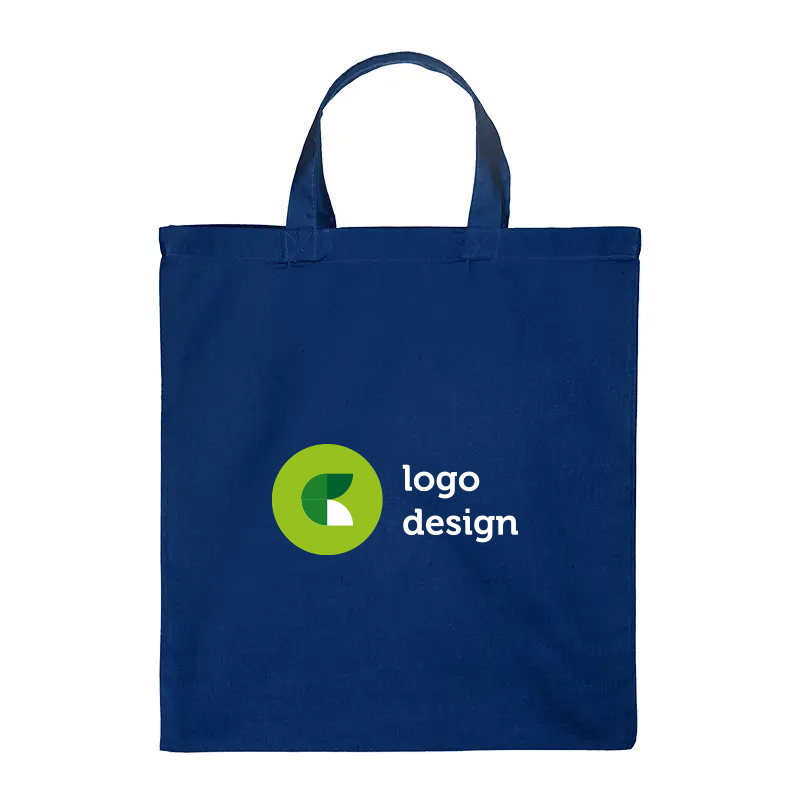 Farvet mulepose i bomuld