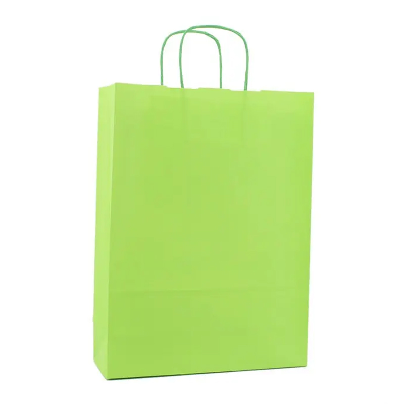 Farvet papirpose M | 100 gr./m2 - Billede 4