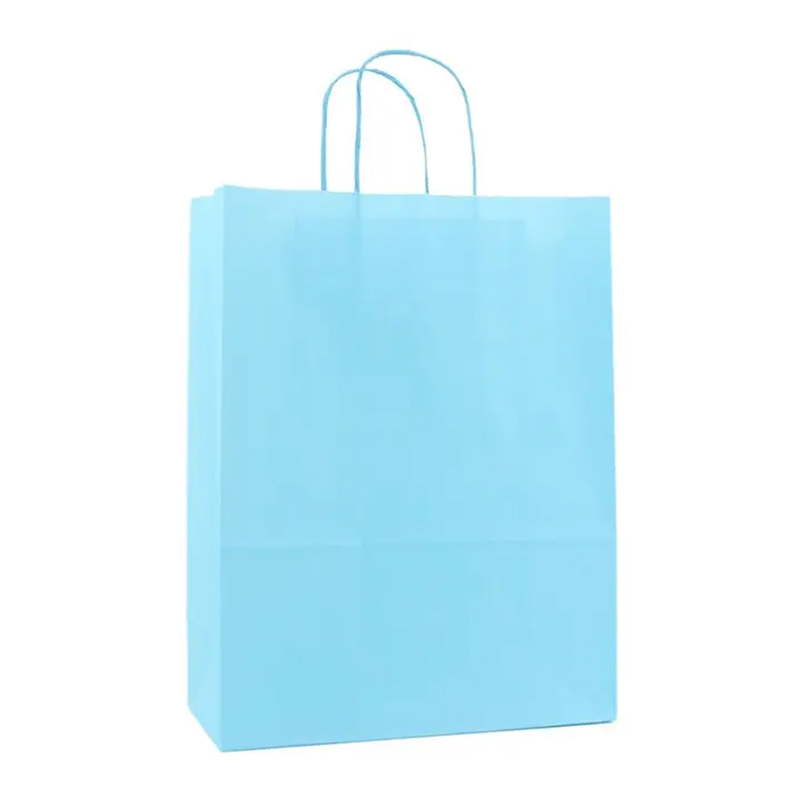 Farvet papirpose M | 100 gr./m2 - Billede 3