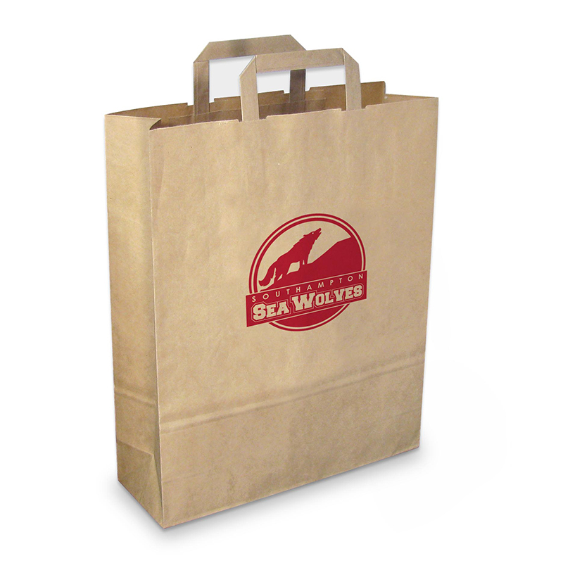 Genanvendt papirpose