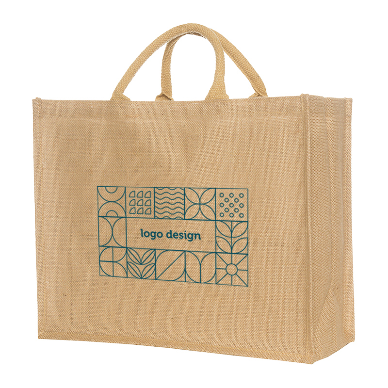 Bred jute shopper