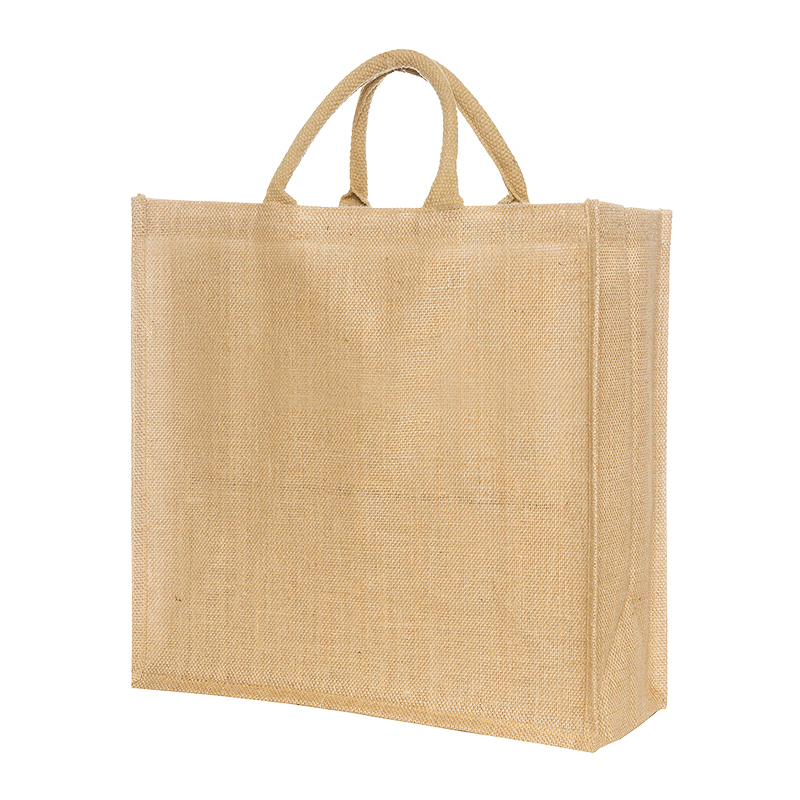 Stor jute shopper - Billede 3