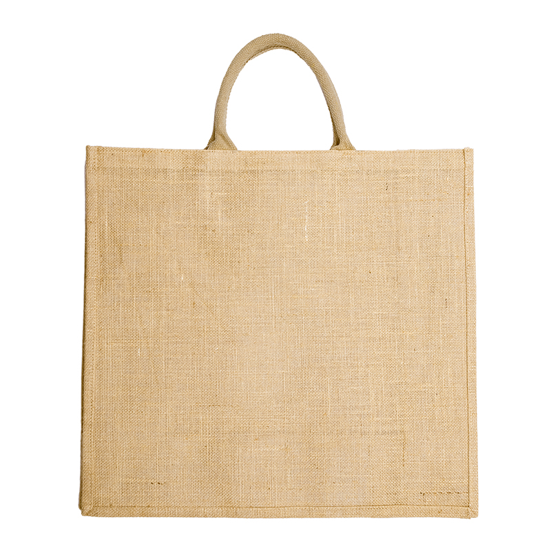 Stor jute shopper - Billede 2