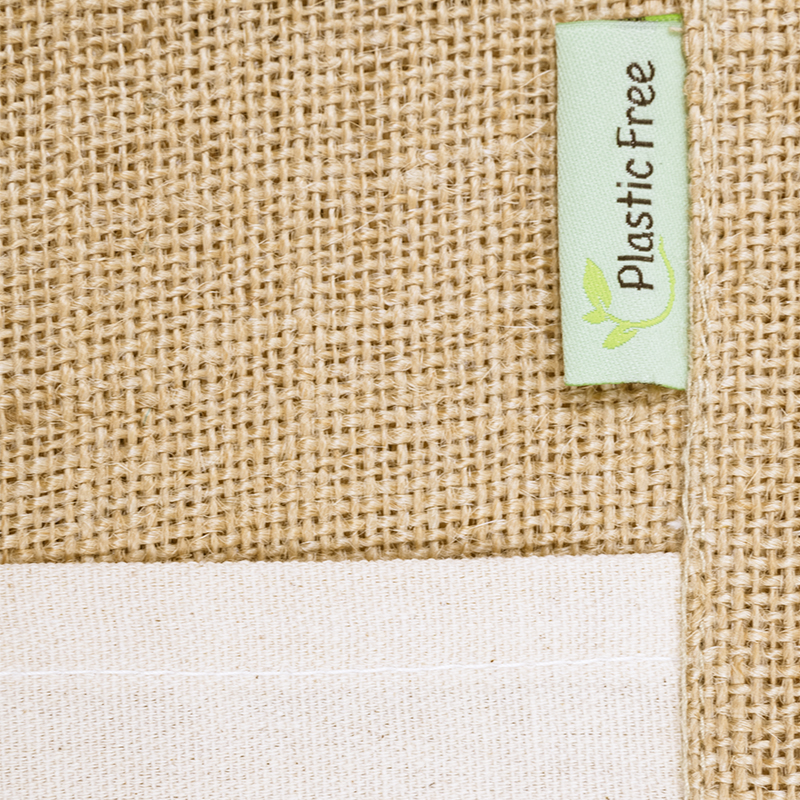Jute indkøbspose plastfri - Billede 5
