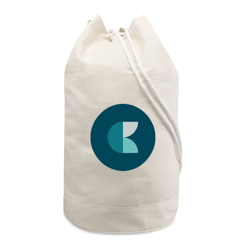 Bomulds duffeltaske - Billede 2