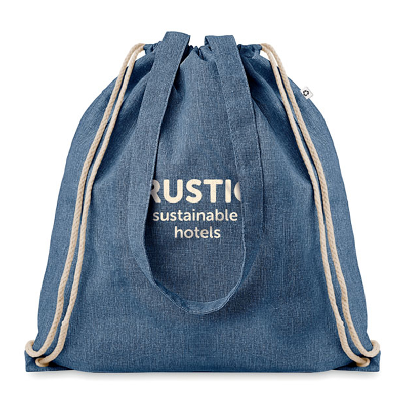 Genanvendt bomulds duffelbag