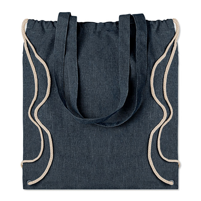 Genanvendt bomulds duffelbag - Billede 3