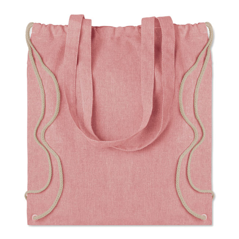 Genanvendt bomulds duffelbag - Billede 2