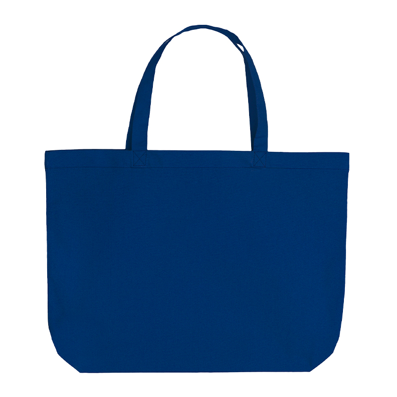 Farvet bomulds mulepose XL - Billede 2