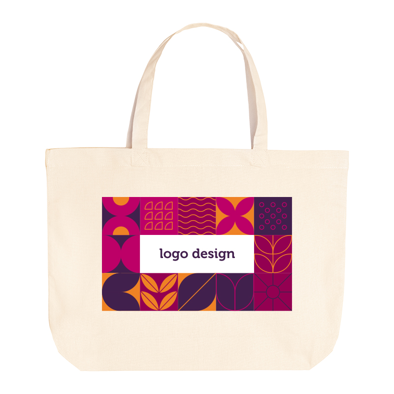 Ecru shopper XL | 155 gr./m2 - Billede 2