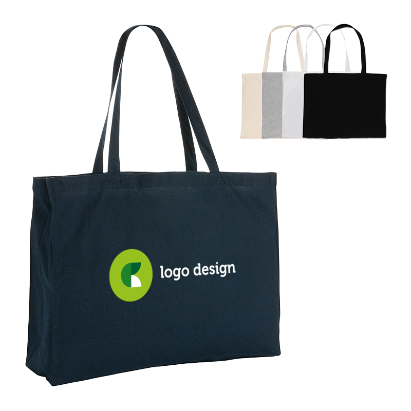 Shopper i genbrugt bomuld