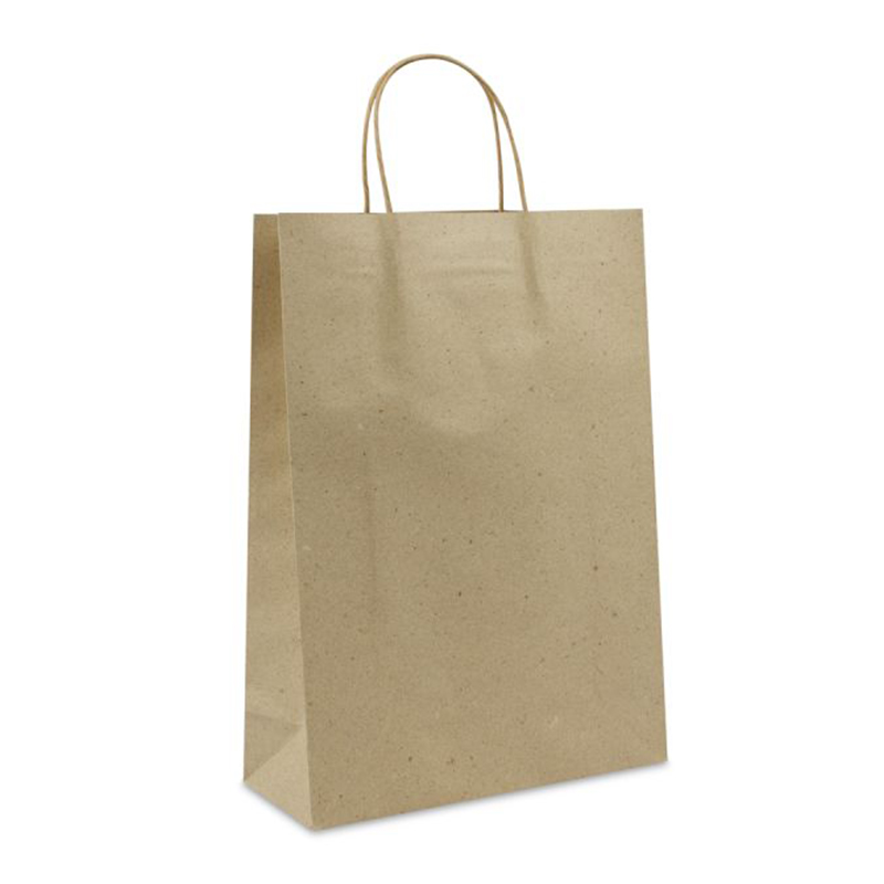 Graspapir taske stor - Billede 3