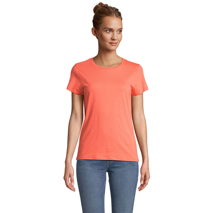Bomulds dame T-shirt - Billede 13