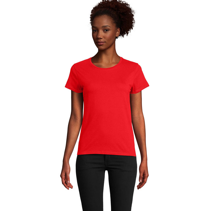 Bomulds dame T-shirt - Billede 12