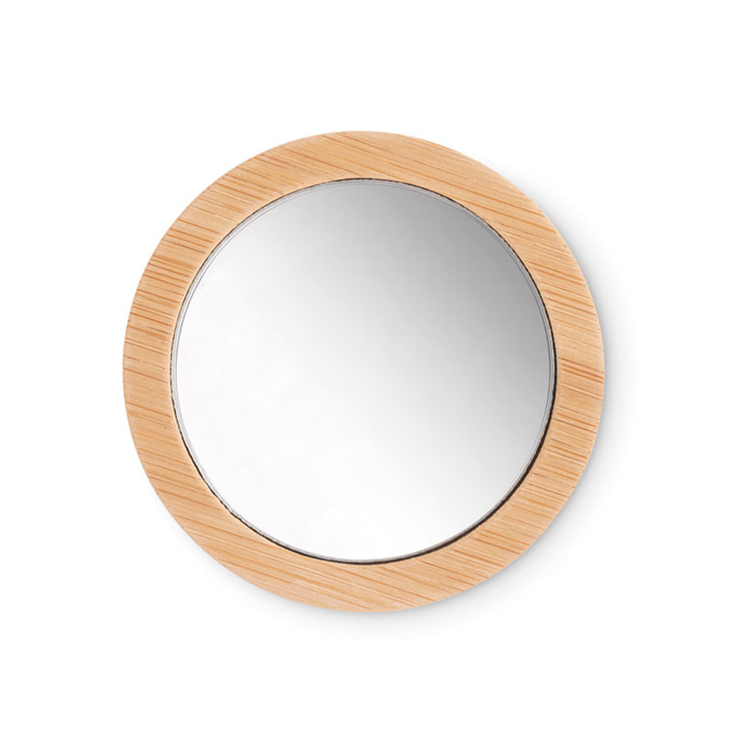 Make-up spejl i bambus - Billede 2
