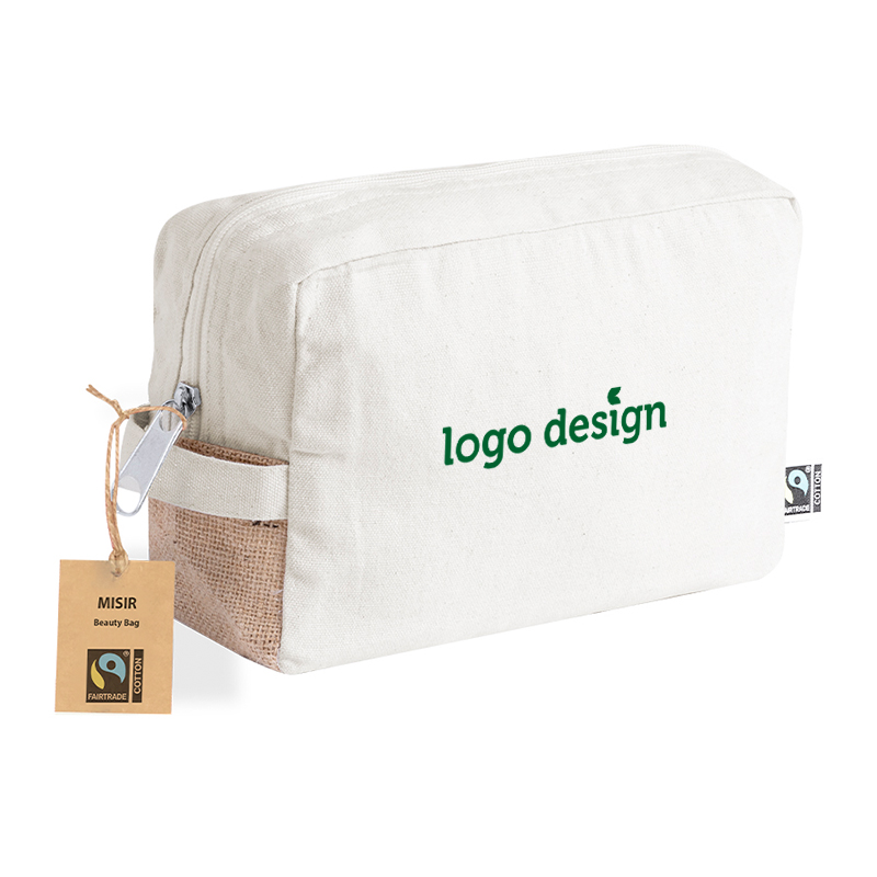 Toilettaske i bomuld Fairtrade