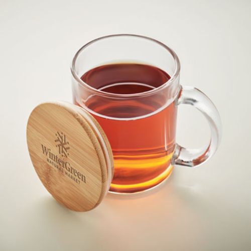 Glaskrus med bambuslaag - Billede 4