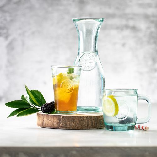 Krus i genbrugsglas - Billede 3