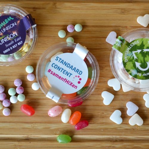 Stor slikskål i bioplast - Billede 3